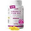 HSN Omega 3 3000mg Olio di Pesce 540mg EPA 360mg DHA per Dose Giornaliera | 120 Perle | Con Vitamina E | Assenza di Contaminanti e Ossidazione | Senza Odore né Sapore | Non-OGM, Senza Glutine né Latto