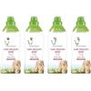 Generico 4 X VERT detersivo liquido Capi Delicati Bebè Dolce Talco - Detersivo igienico per capi delicati - 750 ml