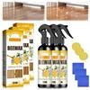 Ashopfun Spray di cera d'api per pavimenti, 2024 nuovo smalto spray per mobili in cera d'api, spray di cera d'api micro-molecolarizzata naturale, cera d'api lucidante e detergente per mobili, cera d'api spray