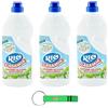 Beni Culinari 3x Rio Casa Mia Muschio Bianco - Super Igiene Detergente per Pavimenti e Superfici - 1250ml + Portachiavi Beni Culinari in Omaggio