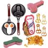 realGOOS Pasta di semola di grano duro a forma di piselli con padella pisello + spugnetta abrasiva per piatti per la sposa alla festa hot dell'addio al nubilato sexy gadget party per adulti 18+