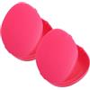 YOSADIER Scatola Porta Coppette Mestruali in Silicone 2 Pezzi Contenitore Leggero e Resistente per Organizzatore di Stoccaggio per Trasporto in Borsa e Uso Quotidiano Riutilizzabile