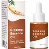 Generic Olio di ginseng, olio per massaggio della pelle del corpo, ginseng idratante, 30 ml, GwL63 (bianco, 9,2 x 3,6 cm)