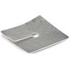 Pharmafiore Metallina Compressa Alluminizzata Sterile TRACHEO 8 x 9,3 cm - Medicazione per Tracheotomia e Nefrostomia con Foro Centrale - Garza Non Aderente Assorbente per Drenaggi - Latex Free (50 Pezzi)