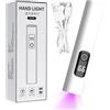 Generico Lampada UV Mini Per Unghie | Penna Asciugatrice LED Con Display | Luce A Raggi UV Per Unghie Portatile Con Display,Per Ricostruzione Rapida Decorazioni Con Cristalli Glitter Smalto Fai Da Te
