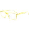 Eyekepper Occhiali da Lettura Moda con Cerniere a Molla Lettori di Qualità Giallo +0.75
