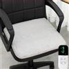 Generic Termoforo Elettrico per Sedia da Ufficio, con Spegnimento Automatico e Regolazione Intelligente Della Temperatura, Fissaggio Elastico Antiscivolo, per Casa, Sedia da Ufficio(Without backrest)