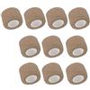 ZESLIV 10 Rotoli benda elastica coesiva, Fasciature Benda Elastica Bendaggio, Benda Elastica per Fasciatura, Autoadesiva Bende, garza autoadesiva