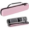 Comebachome Case di viaggio in ferro arricciacapelli, sacca da viaggio per capelli portatili da 14x2x3 pollici, in tessuto Oxford Eva Flanella Curling Iron Borsa con maniglia per vacanza, strumenti per capelli