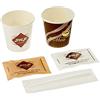 Dolci Aveja Kit da Caffè, 200 Bicchierini di Carta, 100 Zucchero e 100 Canna, 200 Palette - Dolci Aveja