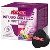 Ristora 40 Blueberry and Mixed Fruit Infused Capsules compatible with Nescafé Dolce Gusto