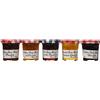 Bonne Maman Assorted Mini Jams - Strawberry, Apricot, Raspberry, Orange Marmalade, Cherry - 8.82 ounces total by Bonne Maman