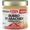 WHY SPORT BURRO DI ARACHIDI IPERPROTEICO - Burro Arachidi Senza Glutine - Crema Spalmabile Crunchy - 350 gr