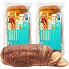 Glua Pane Proteico Bauletto, 13,5g Proteine, Keto Friendly, 16 Fette con Omega 3
