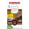 Kimbo Cialde Caffè - 240 Cialde Compostabili ESE - Miscela Espresso Barista 100% Arabica, Premium Selection, Intensità 9/13, Tostatura Medio-Scura - 16 Confezioni da 15 Cialde