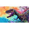 Tortaprint Cialda per torta DINOSAURI T-REX decorazione in ostia personalizzata rettangolare IMG 5