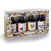 Alcala Oliva Confezione regalo 4x250ml - Olio d'oliva aromatizzato | Sapori intensi: peperoncino, tartufo, aglio e limone | Ideale per ricette varie e per diverse preparazioni