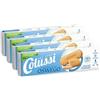 Generico 4X Biscotti Oswego Secchi Senza Zuccheri Aggiunti Gli Originali, Biscotto Frollini Secchi per colussi 250g