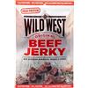 Wild West Beef Jerky 60g Original, carne secca proteica, snack proteico Beef Jerky, carne essiccata di manzo