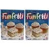 Pillsbury Happy Birthday Funfetti Premium Cake & Cupcake Mix 15.25 Oz (2 Packages)