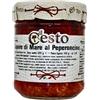 Il Cesto Sapore di Mare al Peperoncino - Conserva Calabrese Artigianale con Pesce Ghiaccio e Peperoncino in Olio - Specialità Tipica 200g