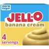 Jell-O Instant Pudding & Pie Filling Sugar Free, Banana Cream - 25g