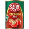 REPLOOD 24x Saom Pomodorini Interi 400gr Barattolo Lattina Pomodorini Rossi 24x400gr