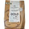Callebaut Gold 30,4% - Gocce di Cioccolato Bianco al Caramello (callets) 2,5kg