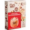 CUORE NERO CAFFE Crema Fredda Buongiornino Alla Nocciola, Sorbetto, Nocciola Cream, Preparato in Polvere Solubile Per Crema Fredda al Gusto Nocciola, 100g
