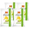 Generico 4X San Carlo Più Gusto Patatine Gusto Lime e Pepe Rosa Senza Glutine (Gluten Free) 70g