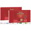 Confetti Maxtris Classico 2 conf da 1 Kg + 100 bigliettini Bomboniera (Rosso)