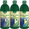 ESI - Succo Aloe Vera 3 confezioni da 1000 ml [Massima Forza + Colon Cleanse + Mirtillo]