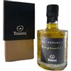 Tosoni frantoio & serra TOSONI Condimento Olio extravergine di oliva italiano AGRUMATO AL BERGAMOTTO olio EVO pregiato Confezione Regalo elegante 0.20 lt OLIO AROMATIZZATO aroma al bergamotto OLIO DI OLIVA