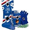 Generico Icam KIT DEL TIFOSO SAMPDORIA con Calza Epifania + Guanti, con Cioccolato Assortito e Praline, con Sorpresa Ufficiale 180g (2026)