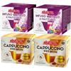 Generico Set 80 Capsule Ristora Compatibili con le Macchine ad uso domestico Nescafè®* Dolce Gusto®* 40 Infuso mirtilli frutti rossi 40 Cappuccino premium