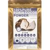 Plant Gift 100% Puro Polvere di Poria Cocos 茯苓粉, Per Bevande 100g/3.25oz | Naturale. Senza additivi. Macinato fine, liscio. Per frullati, yogurt e cottura. Also: Poria Cocos Powder.