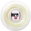 Wilson Bobina di corda da Tennis Sensation 17, per racchette da Tennis, Diametro 1,25 mm, 200 m, Trasparente, WRZ91110017