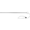 Tbest Scuba Diving Pointer, Scuba Diving Lega di Alluminio Tickle Stick con misurazione e Cordino Sostituzione per Immersioni subacquee (Argento)