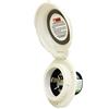 Marinco 304EL-BX Ingresso, 16A 230V, Rotondo, Bianco