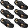 NPYQ 6 Pezzi Inserto per Cinturino a 2 Fori Inserto per tavola da Windsurf Accessorio per Tavole da Paddle Dado in Ottone Inserto per tavola da Kayak