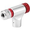 Generic Gonfiatore per pneumatici CO2 per biciclette - pompa per pneumatici portatile in lega di alluminio | -CO2 gonfiatore per bici da strada e mountain bike, pompa leggera per bicicletta all'aperto