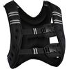 Flyelf Gilet con Pesi da 10 kg, con Nastro Riflettente Giubbino Gilet Pesi Weighted Vest Giacca Peso Esercizio Regolabile