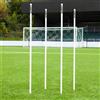 FORZA Pali per Delimitare Il Campo | 1,4m l Pali con s | Attrezzatura Allenamento Calcio | Multi Sports Equipment - Fitness & velocità [Pacco da 4] (Senza Basi)