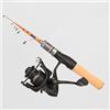 TIANHENGMart Canna da pesca telescopica, in fibra di carbonio, ultraleggera, con spinner, 1,5 metri, per lanciare canne da pesca, canne da pesca, pesca in mare