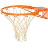 Wip Sport - Canestro Professionale da Basket Rinforzato (7.5kg) in Acciaio Verniciato, 45 cm di diametro, 100% Made In Italy (Rete Inclusa)