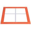 Generic Agility Grid - Tappetino da allenamento per agilità, versatile per esercizi e esercizi di velocità, griglia quadrata portatile per uomini e donne, leggera imbottitura Oxford ed EVA per allenamento di