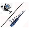 globe fishing bolognese metri 7 in carbonio canna da pesca mare lago passata con mulinello