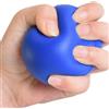 Dilwe Palline per Esercizi per le Mani da 2,48 Pollici, Spugna PU Blu Leggera per Pazienti con Ictus Emiplegia, con Design Ergonomico per Alleviare lo Stress e Riabilitazione della