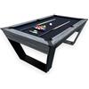 Simbashopping Tavolo da Biliardo Professionale con Accessori - Biliardo da Adulti Design Nero - 7 Ft Neptune
