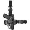 VEGA HOLSTER Fondina Vega cosciale cama DCHT800 polimero per beretta 92 98 - Opzione NERO-U